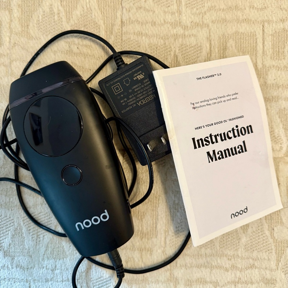 Nood The Flasher 2.0 IPL Hair Removal Device - Black